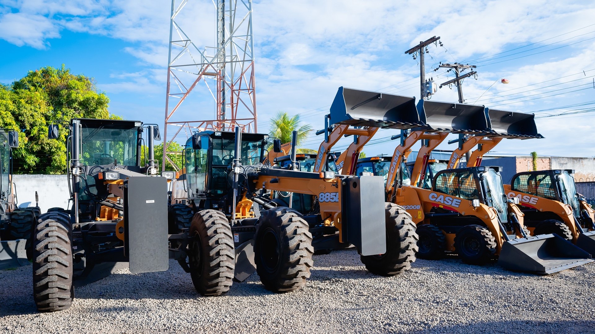 CASE entrega frota de equipamentos para atuar na infraestrutura de Roraima (RR)
