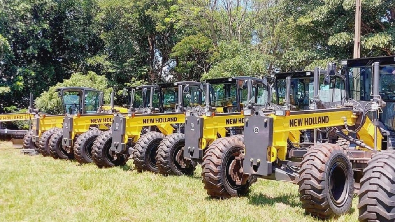 Governo do Mato Grosso do Sul adquire 55 motoniveladoras New Holland Construction