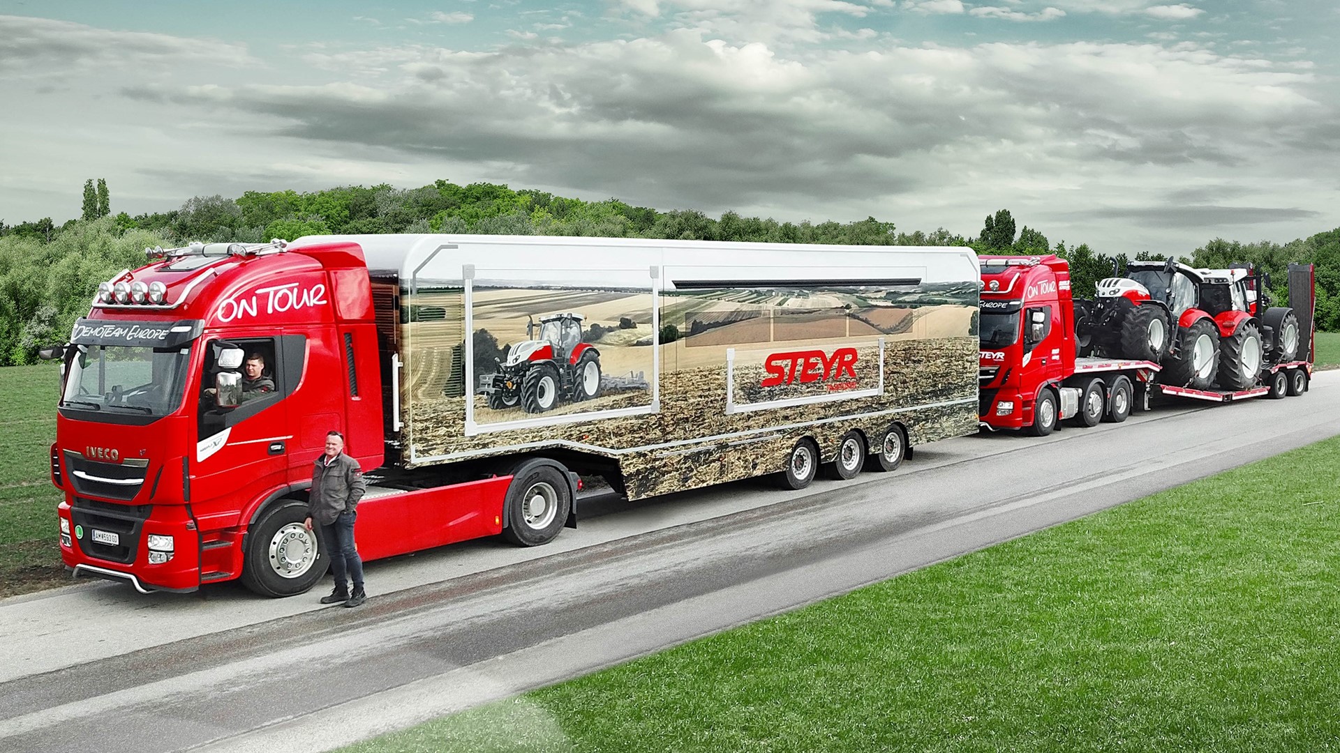 STEYR_Demo Truck_On the road_demo tour