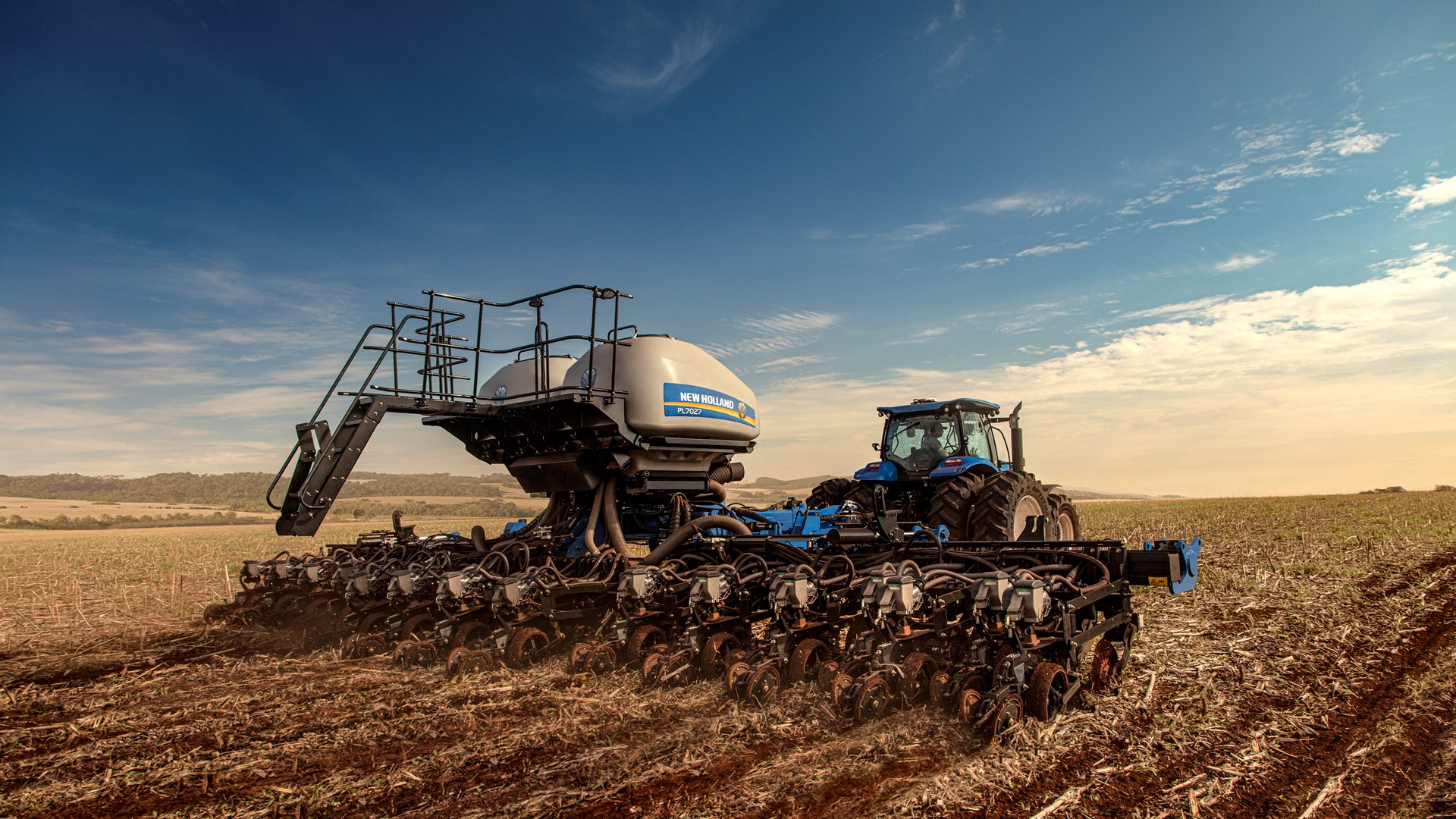 New Holland lança nova plantadeira de 27 linhas, ideal para o plantio de grãos