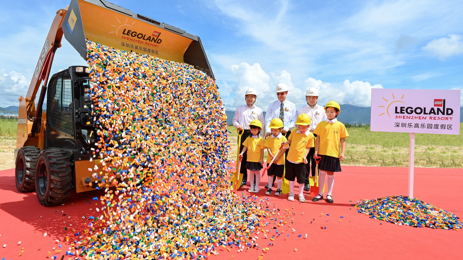 CASE at Legoland Groundbreaking Ceremony