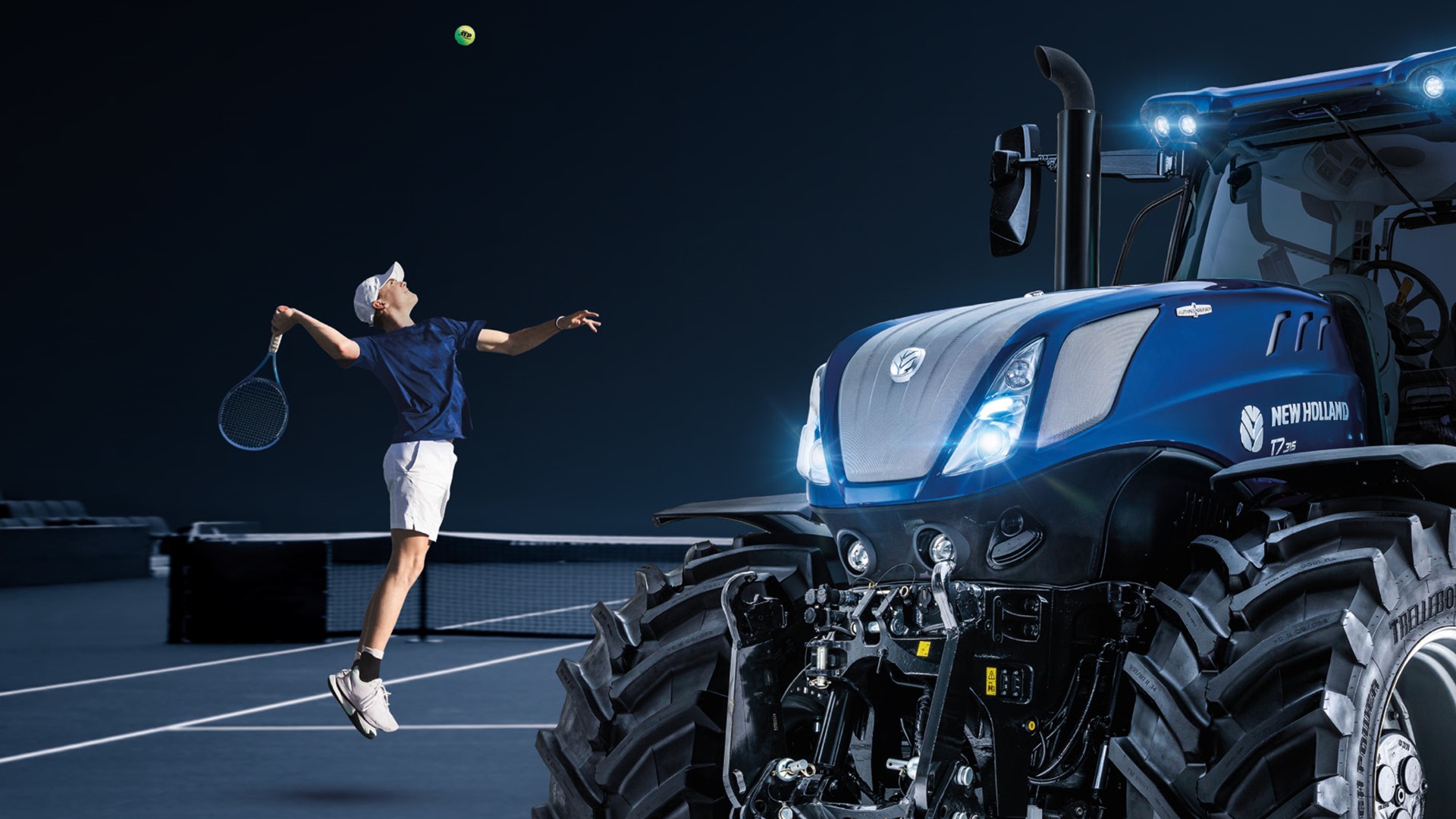 New Holland, Partner of the Nitto ATP Tennis Finals