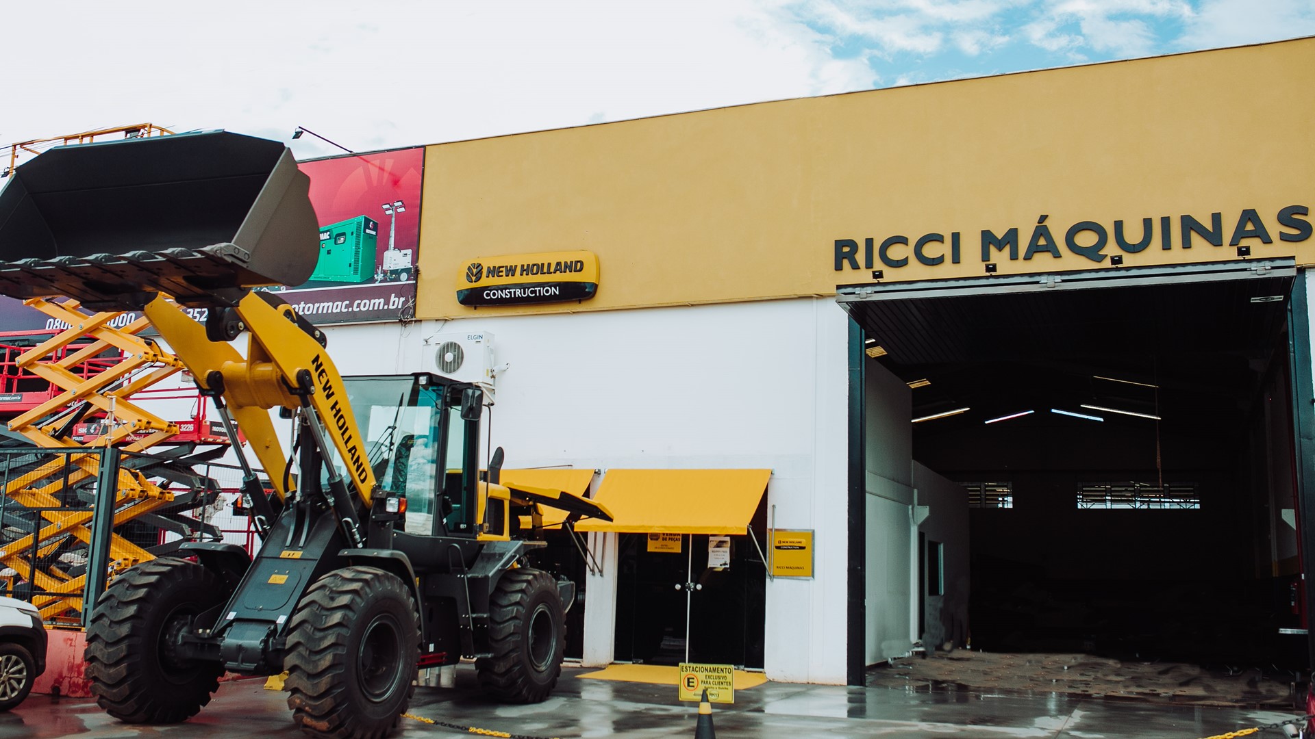 Ricci Máquinas expande cobertura de atendimento da New Holland Construction no Mato Grosso do Sul