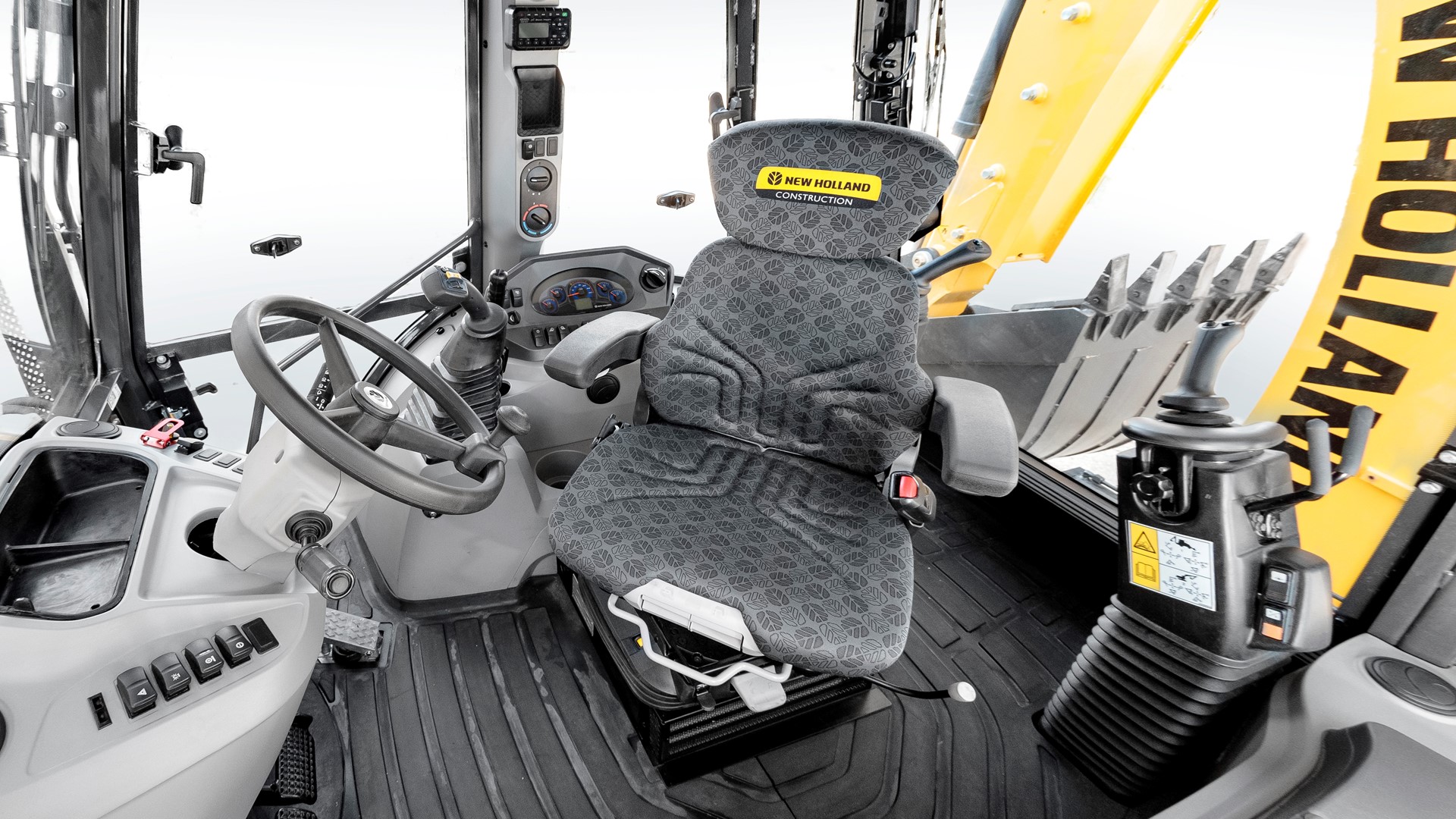 New Holland raises the bar on performance and comfort with the new D Series Backhoe Loader