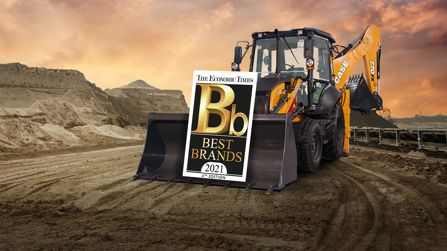 CASE Construction Equipment named Best Brands 2021 in India_Image 01