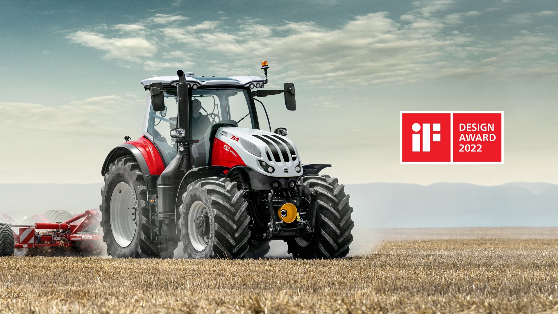 STEYR wins iF DESIGN AWARD for Terrus CVT tractor