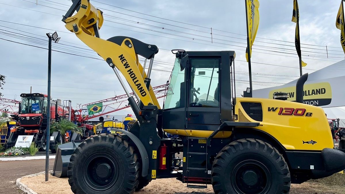 New Holland Construction e Shark Máquinas marcam presença na 50ª Expobel