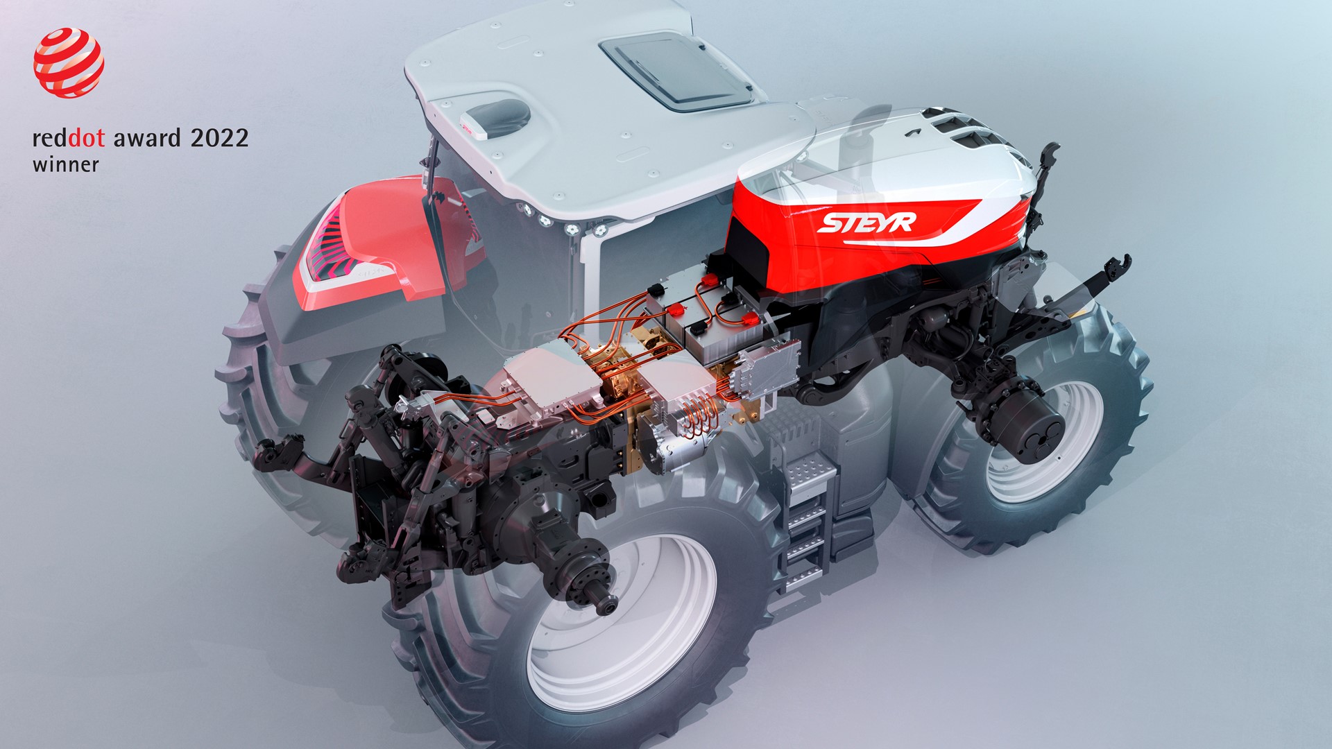 STEYR_Hybrid Drivetrain Konzept_Red Dot Award 2022