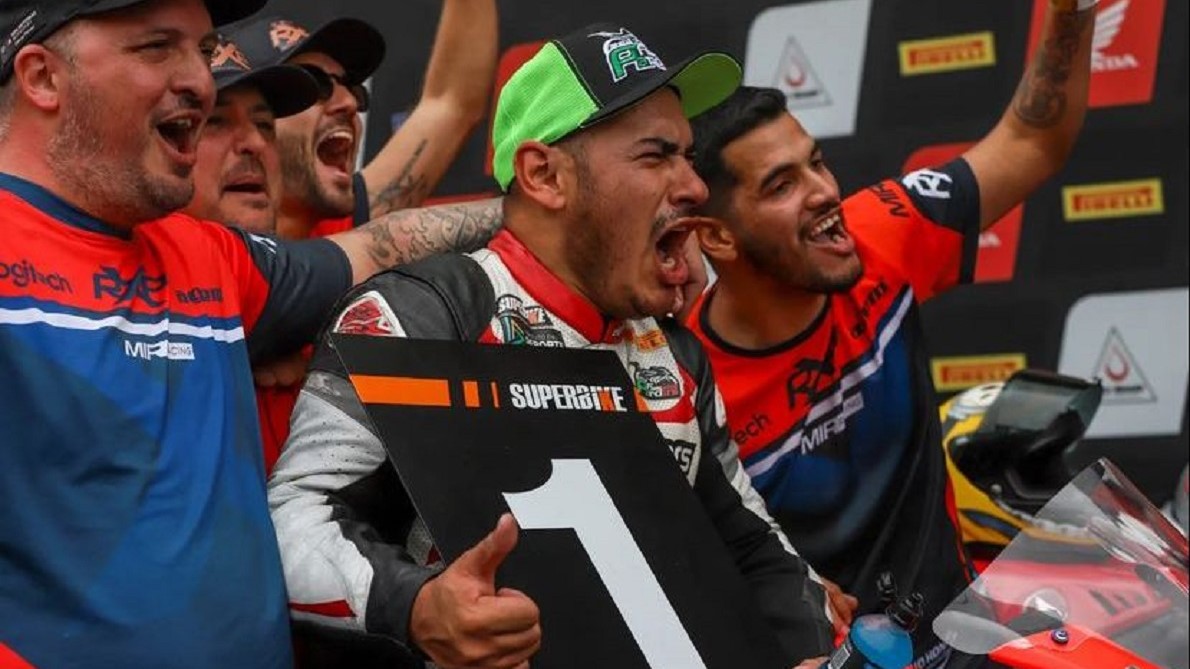 La conmovedora historia del chaqueño que sueña con llegar al Mundial de Superbike