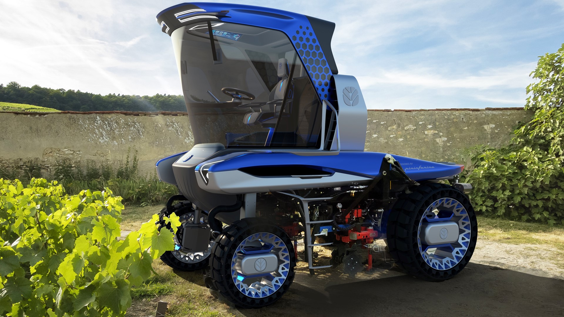 New Holland Straddle Tractor Concept