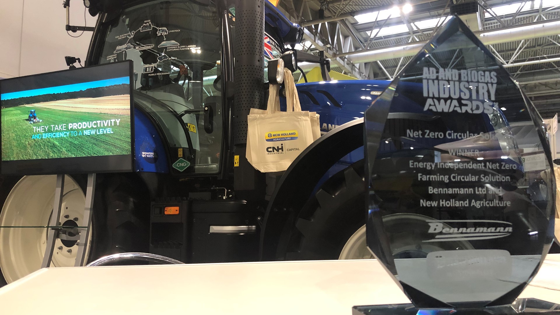 New Holland and Bennamann solutions win 2023 AD and Biogas Industry Award