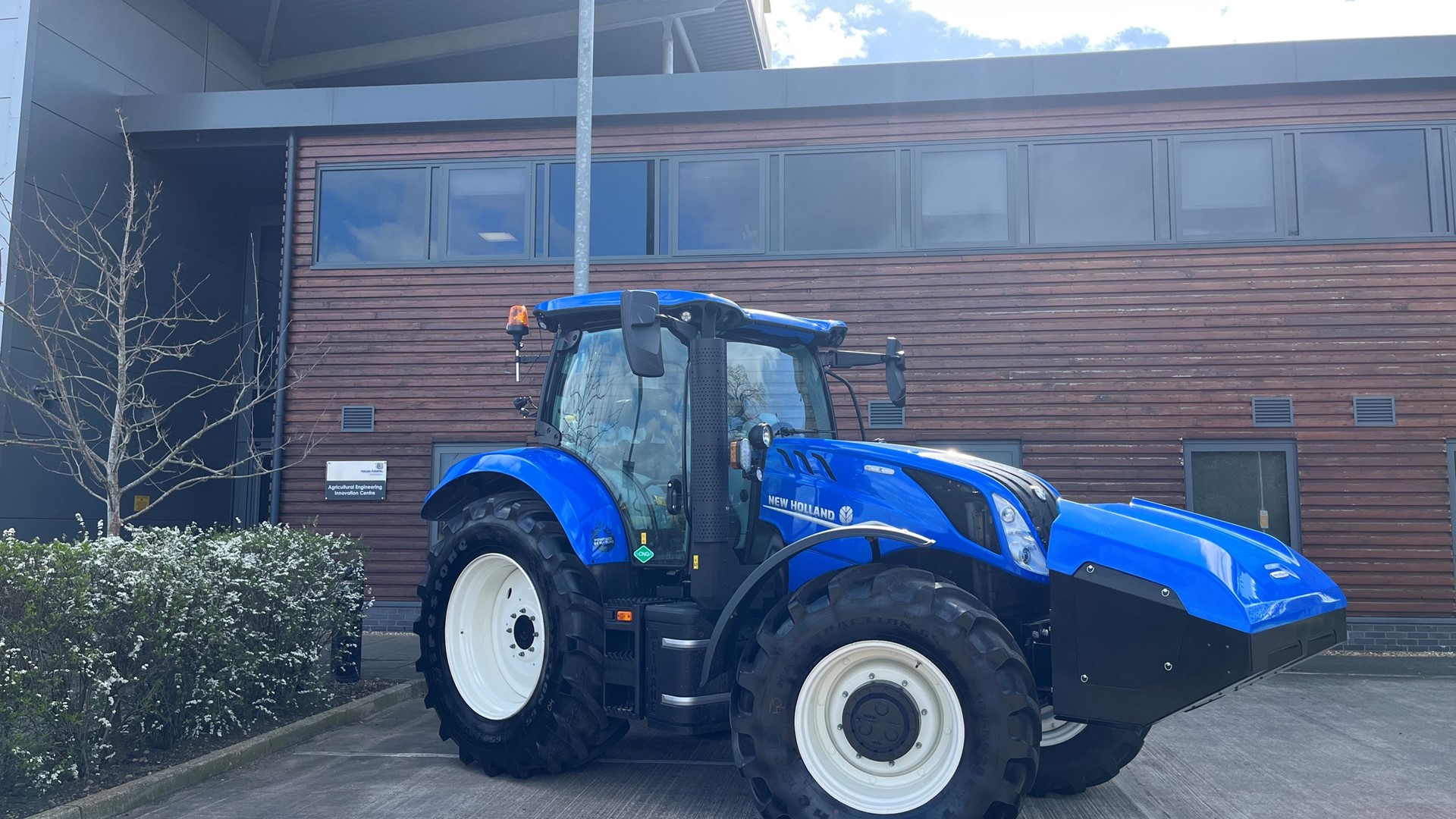 New Holland Agriculture at Harper Adams University for Farm of the Future Net Zero in Practice