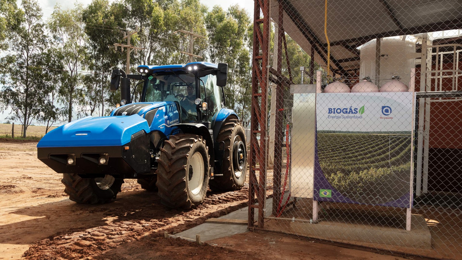 New Holland lan a solucao inedita para o mercado de biometano