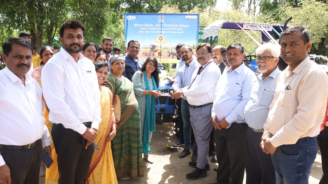 New Holland Agriculture Introduces Unnat Kaushal Program in Partnership with Parbhani University