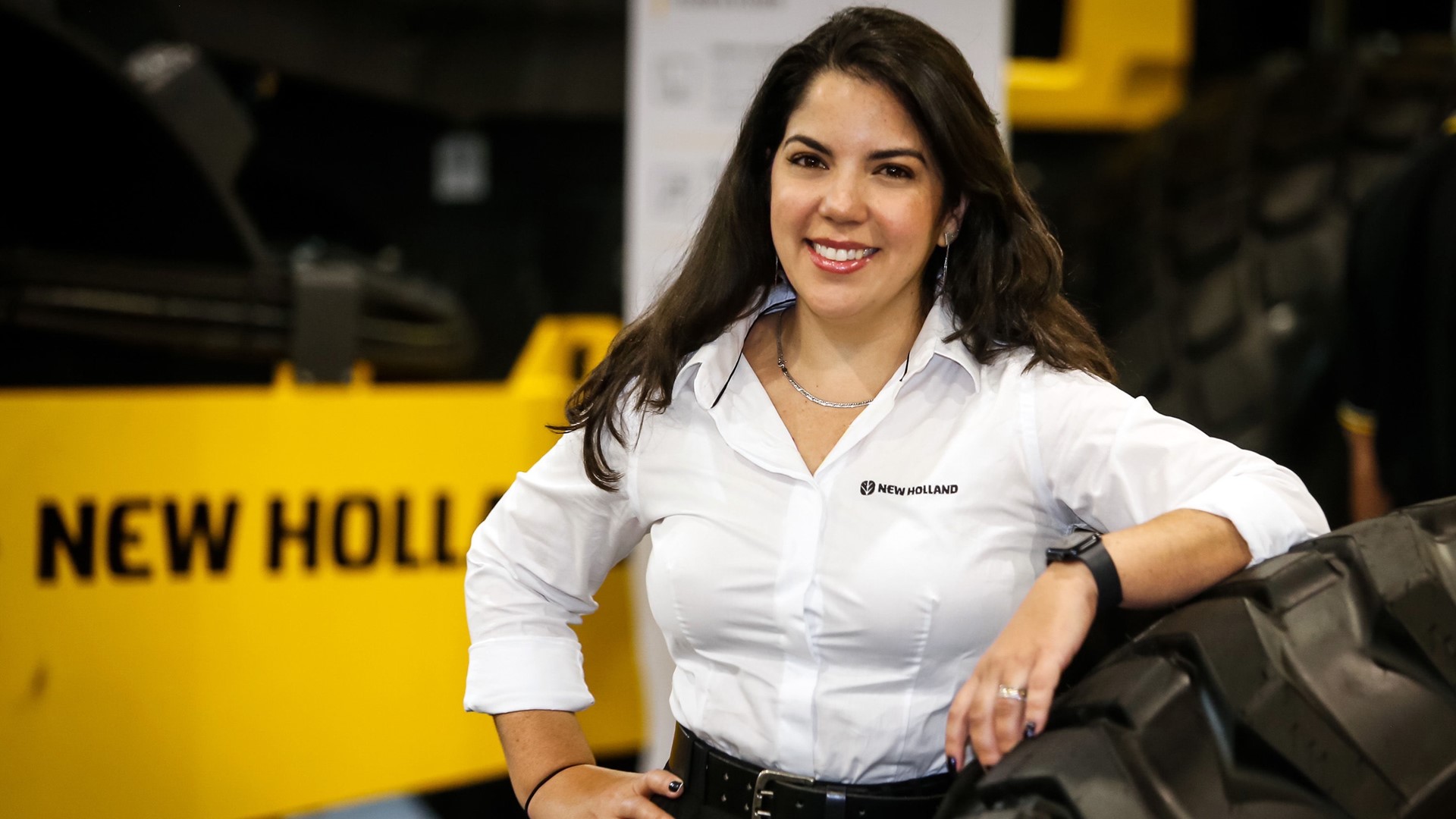 Mariana Bicalho a nova Gerente de Marketing para a Am rica Latina da New Holland Construction