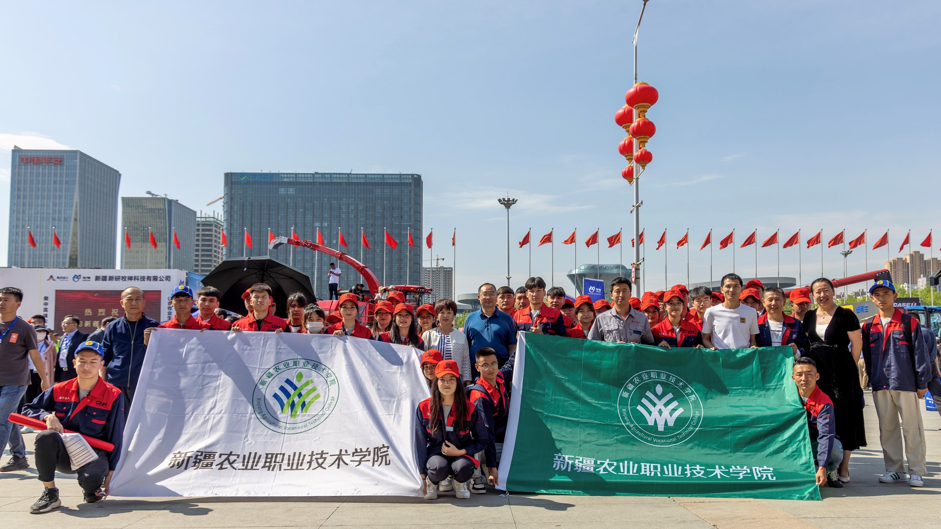 Case IH Participated in the 2023 Xinjiang Agricultural Machinery Expo and Displayed China IV Products