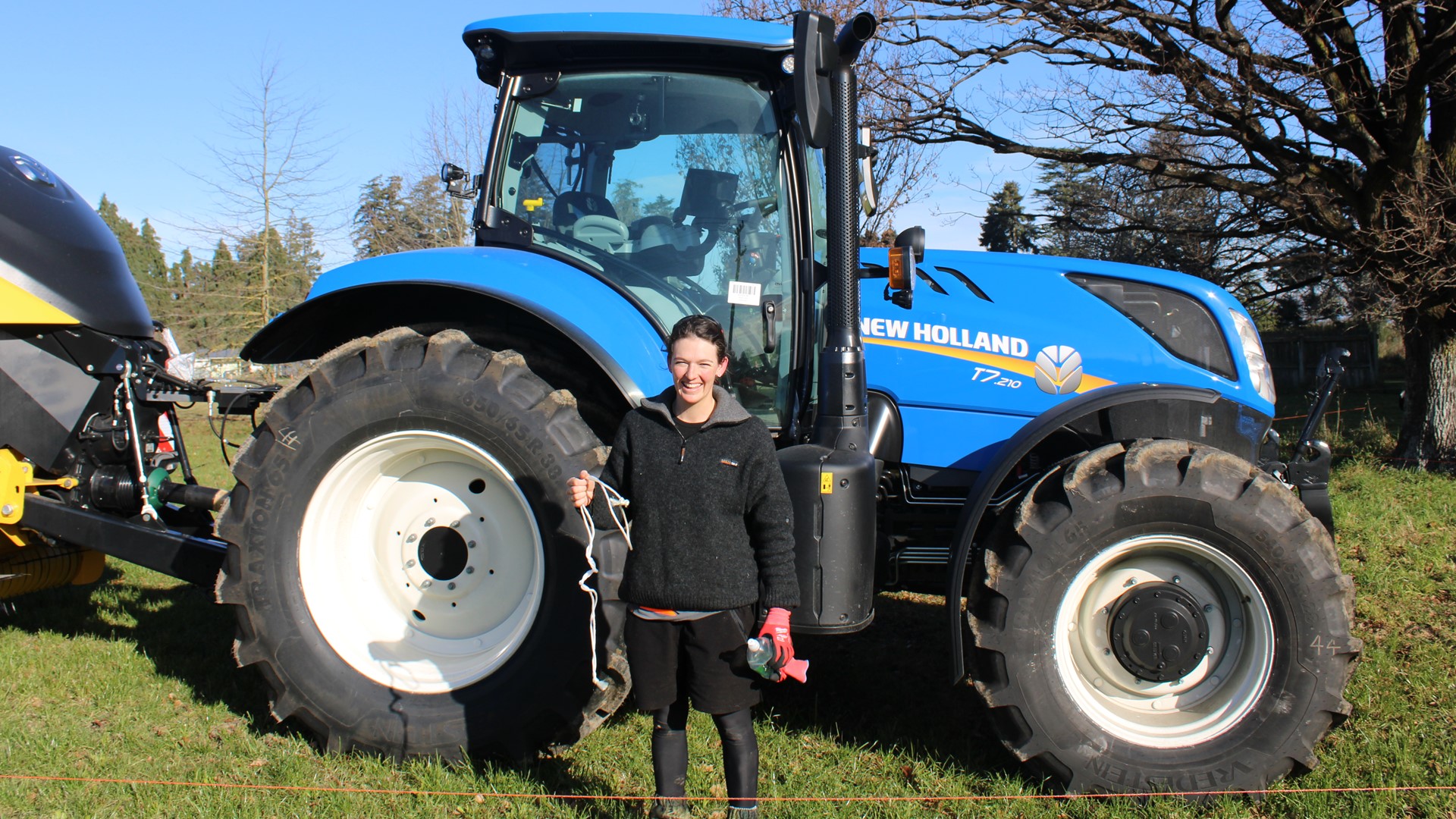 New Holland congratulates Emma Poole FMG Young Farmer of the Year in New Zealand