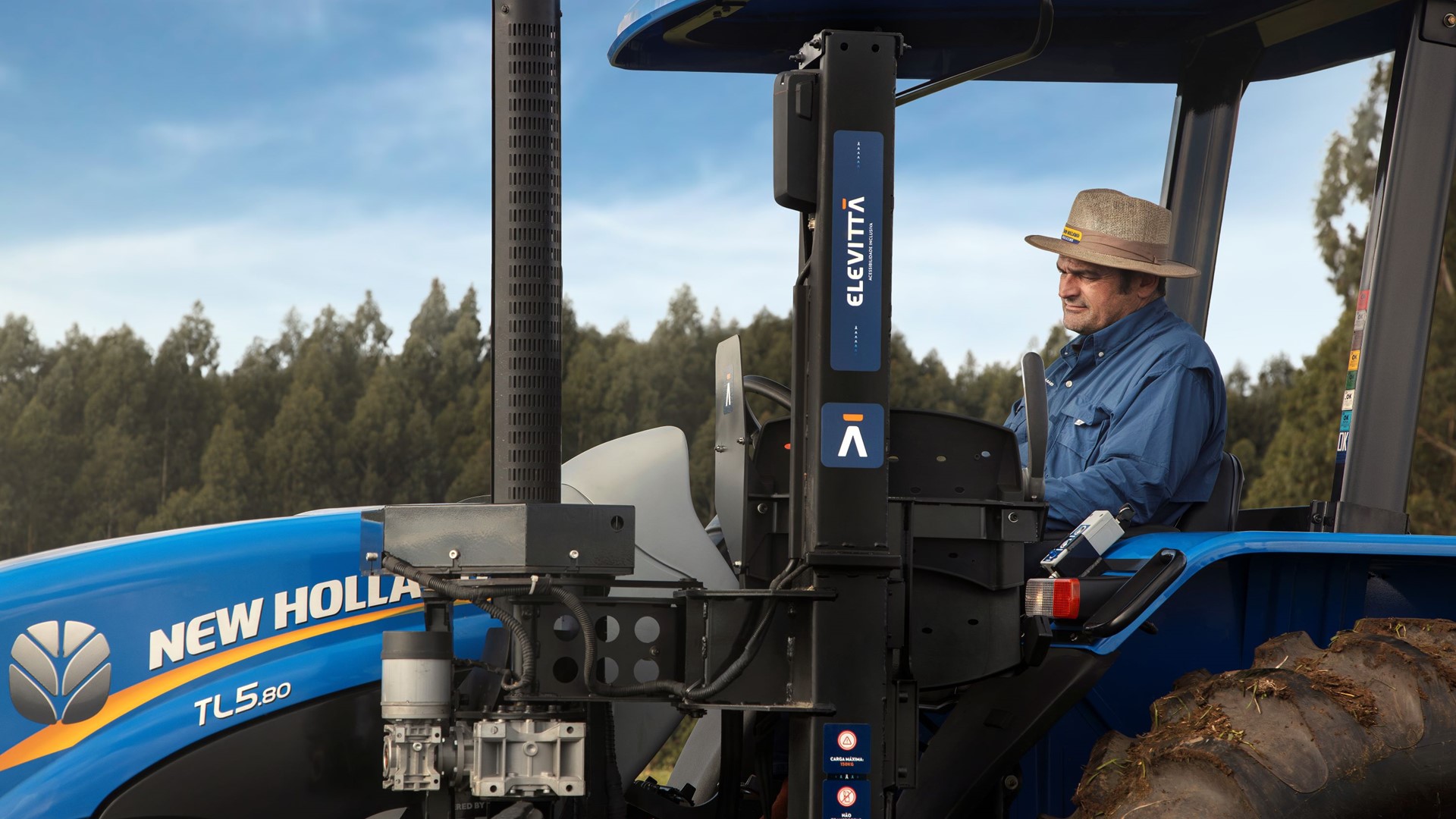 New Holland apresenta na Expointer o primeiro trator agr cola acess vel do mundo