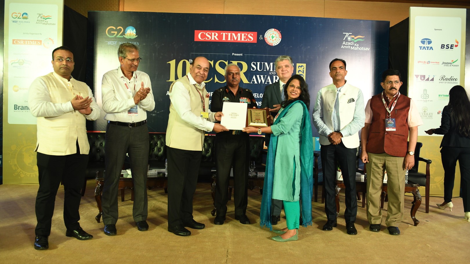 New Holland Agriculture Wins CSR Times Award 2023 for its Sustainable Environment Solution initiative