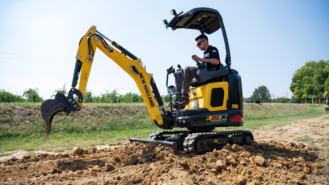 New Holland E15X Electric Power