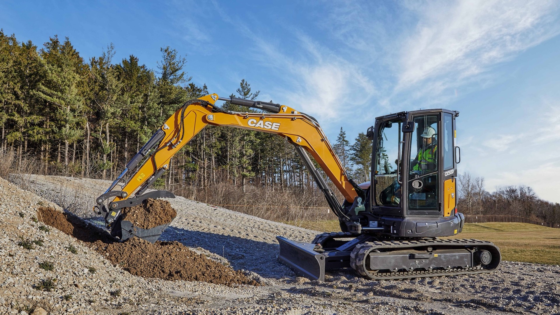 CASE CX50D Mini Excavator