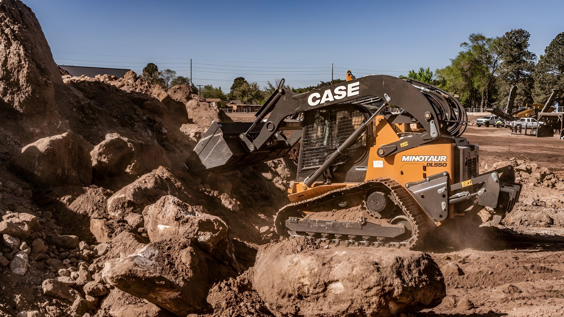 CASE Minotaur DL550 Compact Dozer Loader