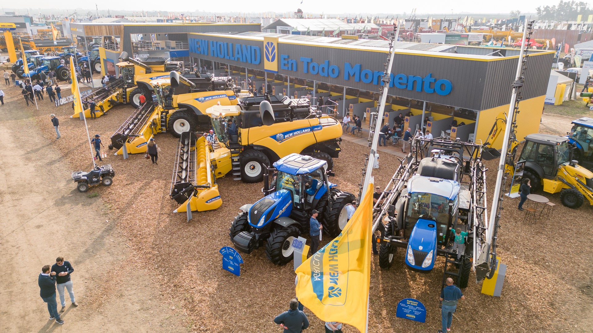 New Holland destaca con tecnolog a de punta y soporte digital en Agroactiva 2024