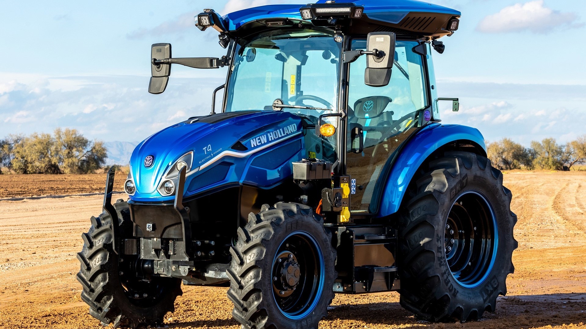 New Holland avanza hacia la agricultura sostenible con el nuevo T4 Electric Power en Agroactiva