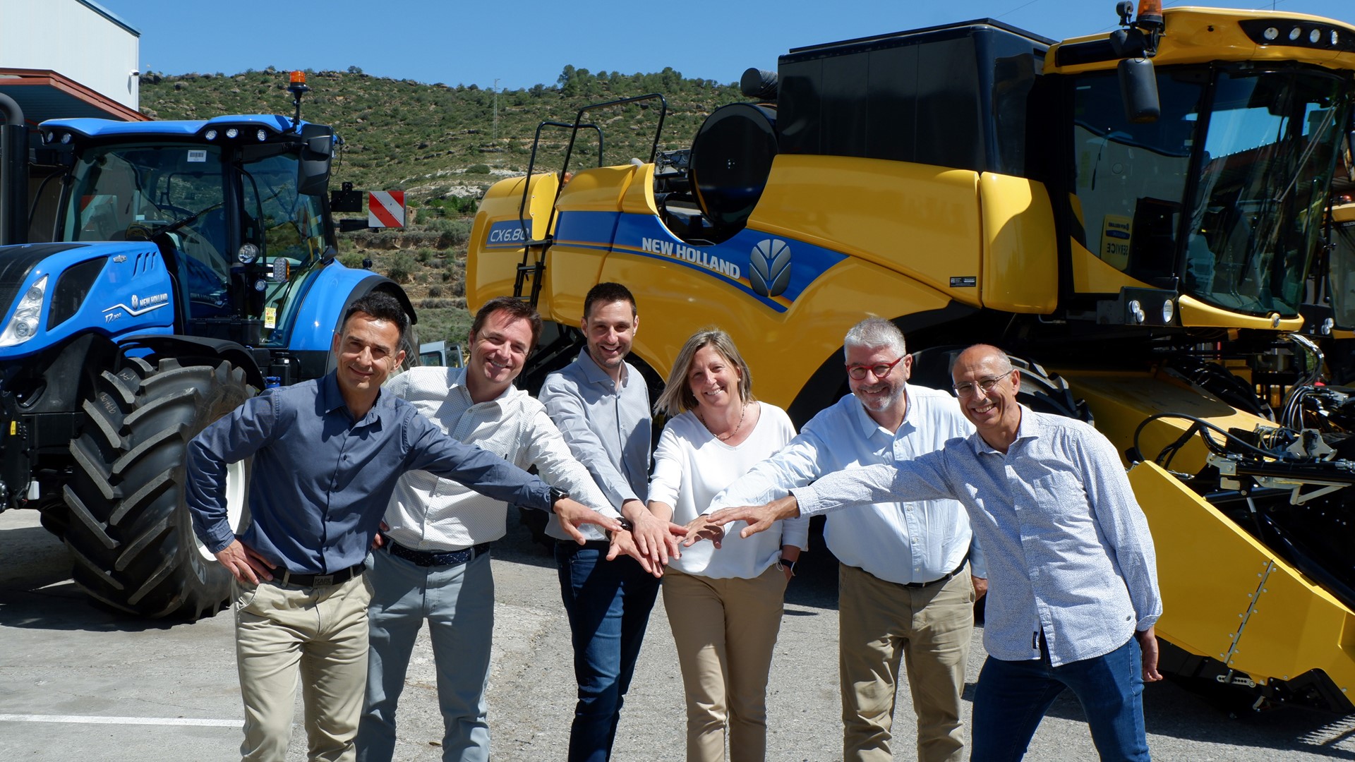 New Holland contin a desarrollando su red de distribuci n y anuncia un nuevo concesionario en la zona noreste