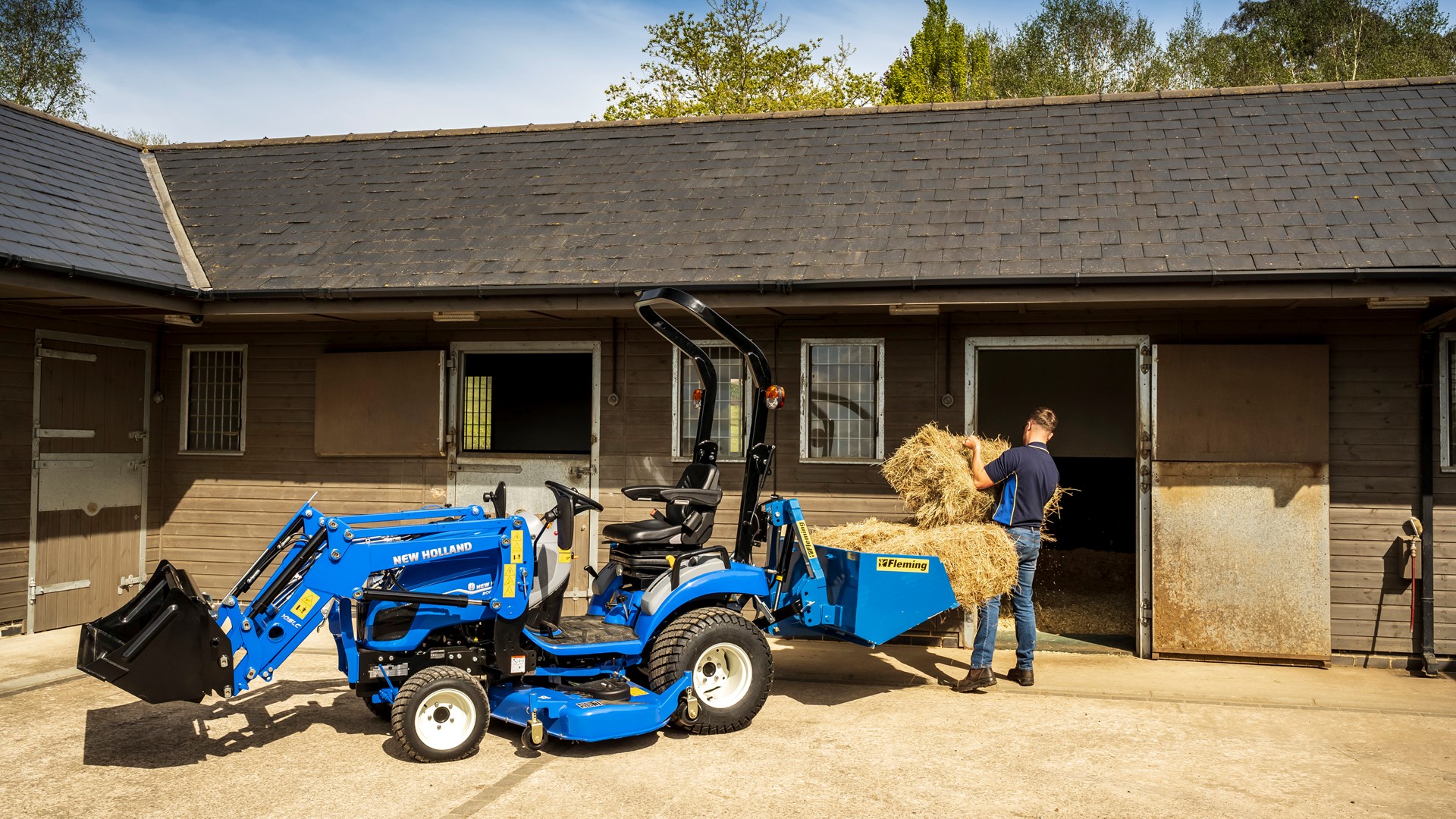 New Holland France tend son offre de produit aux espaces verts