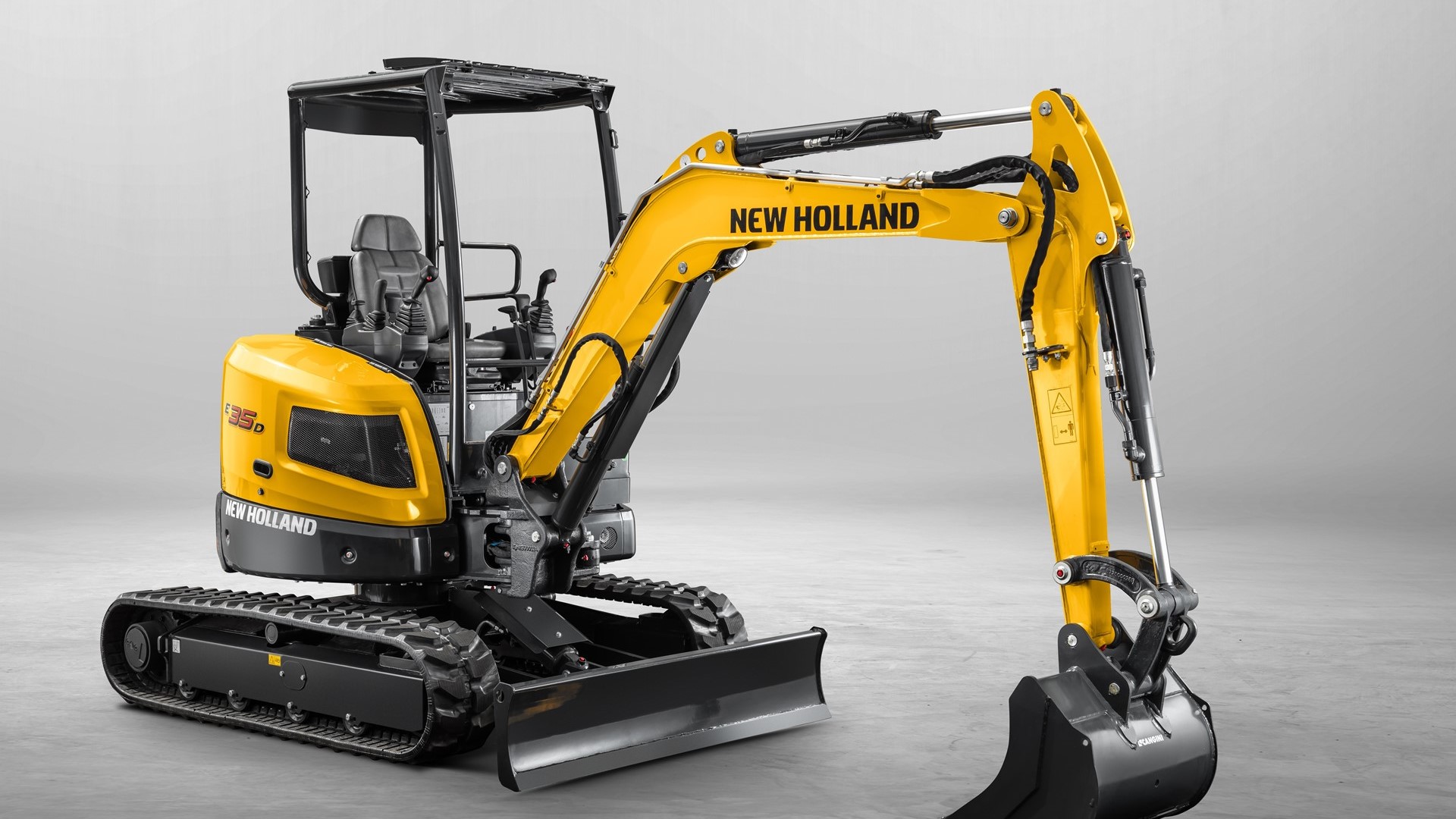 New Holland Construction presenta la nueva Miniexcavadora E35D