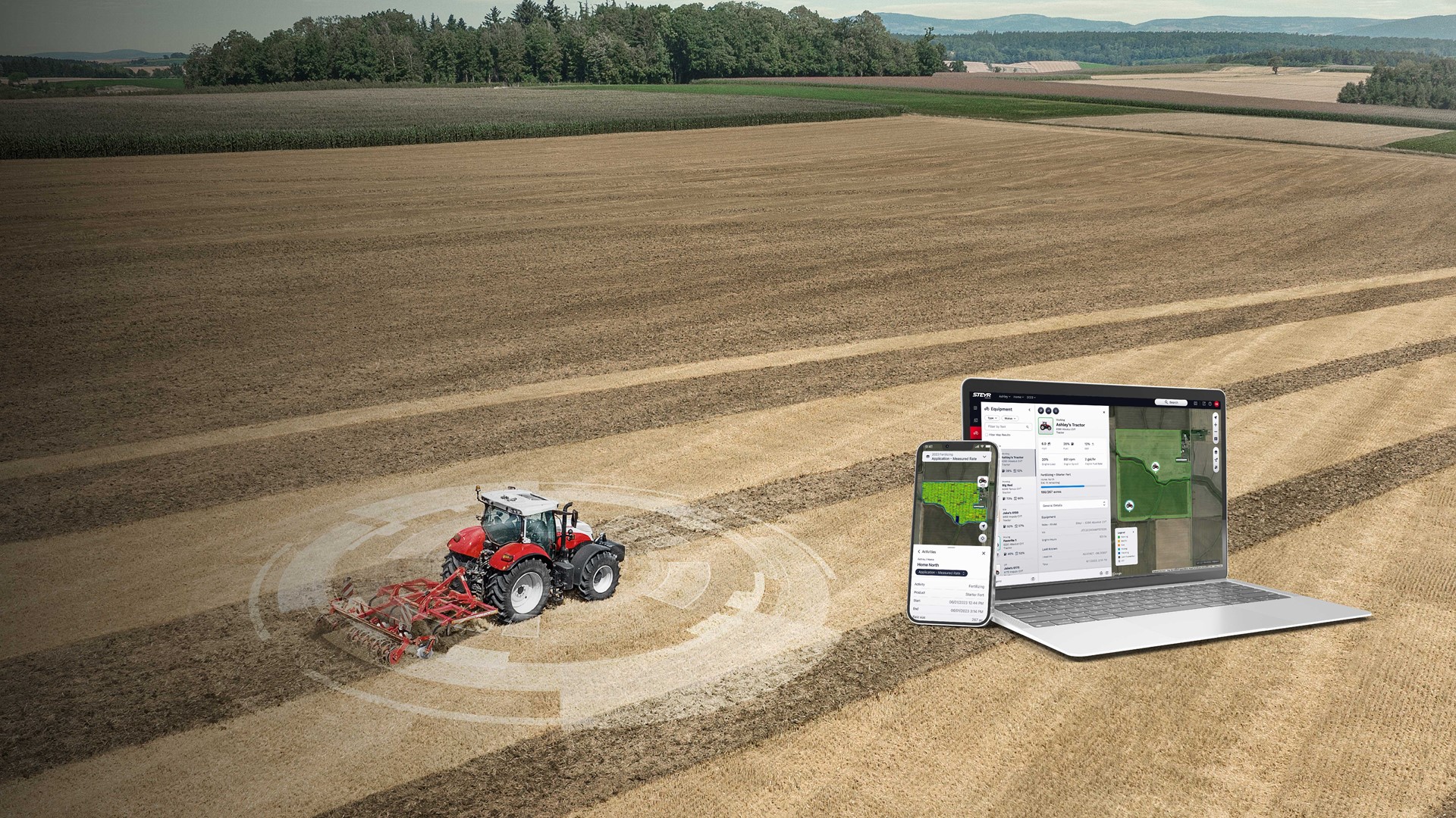 STEYR FIELDOPS BOOSTS BENEFIT FROM IN FIELD DATA CAPTURE