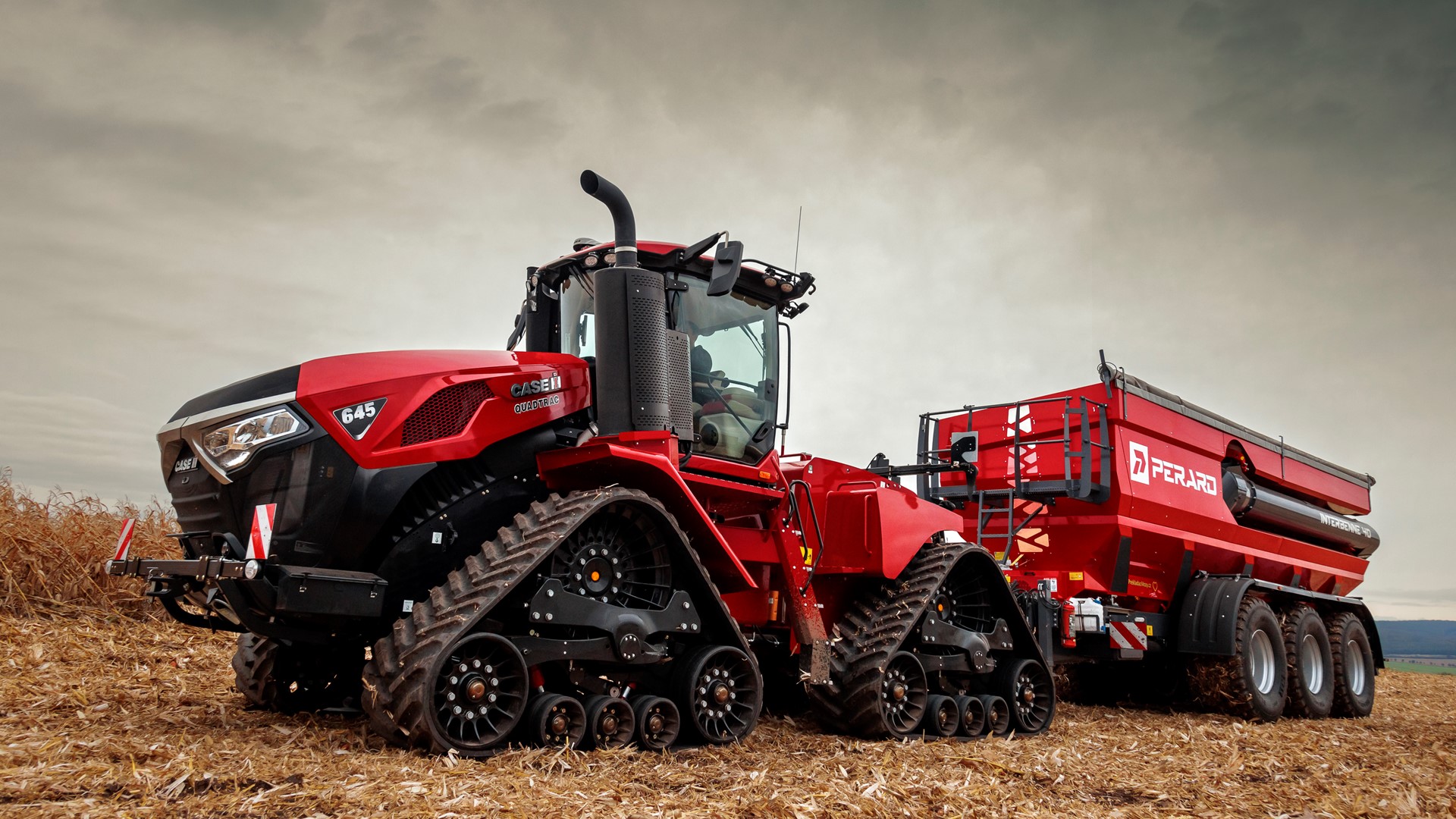 Câmp de suspensie pentru sarcini grele Case IH Quadtrac