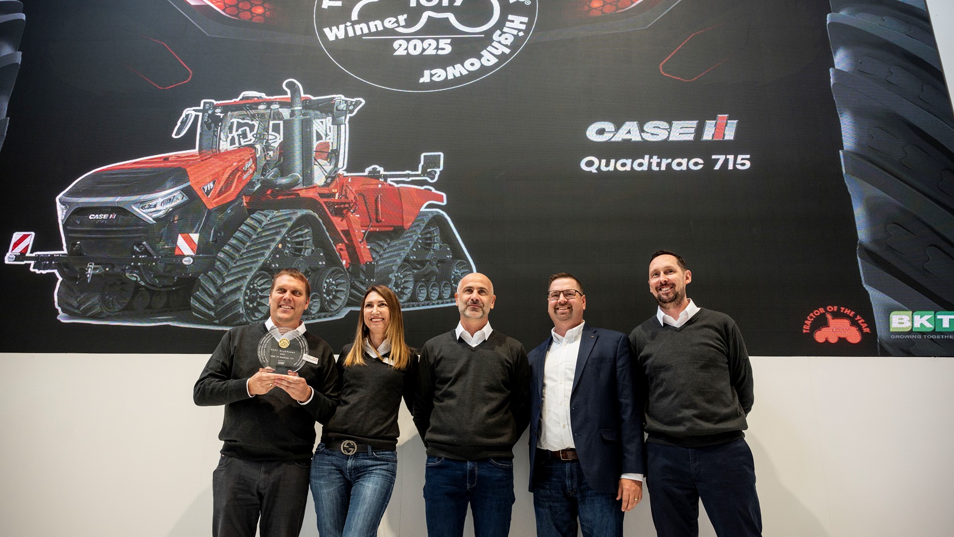 Case IH Quadtrac 715 takes Tractor of the Year 2025 prize