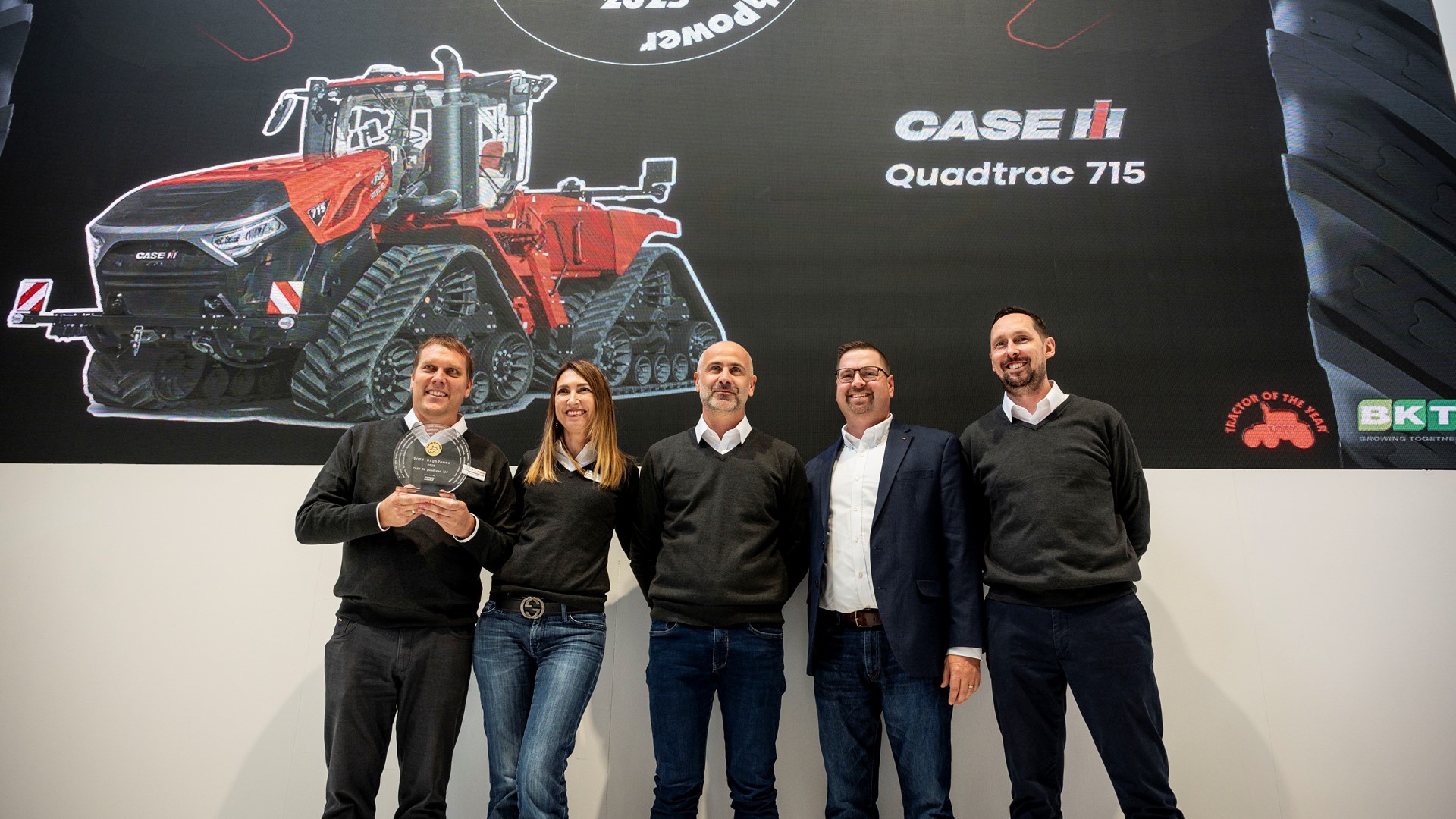 Case IH Quadtrac 715 takes Tractor of the Year 2025 prize