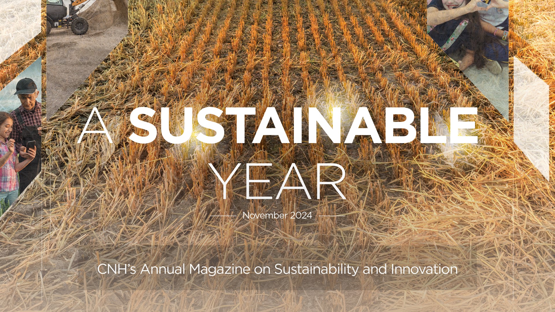 A Sustainable Year magazine cover