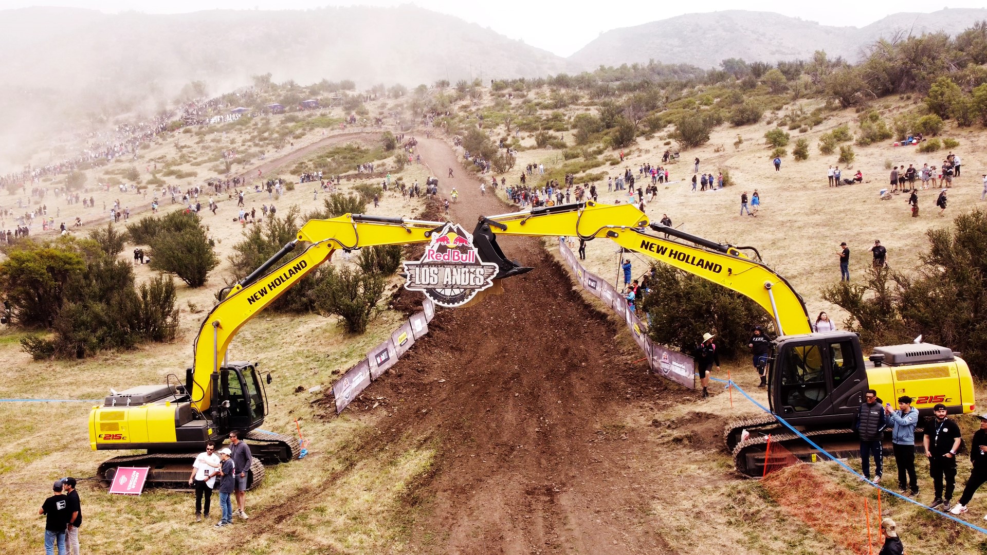 New Holland Construction acelera forte no Red Bull Los Andes