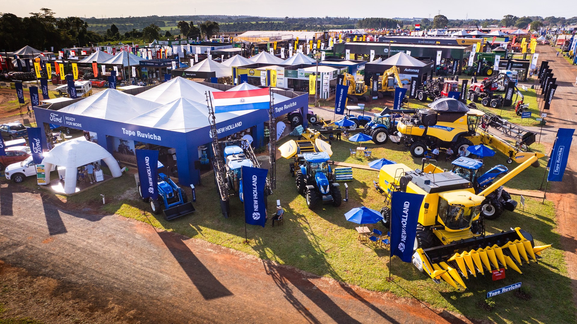 Toda la tecnolog a de los productos New Holland en Innovar 2025