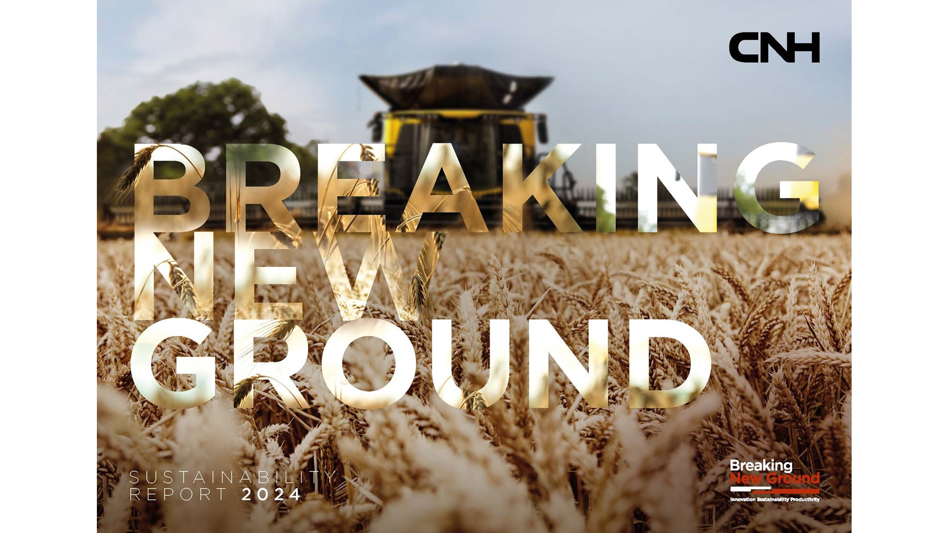CNH Sustainability Report 2024 cover