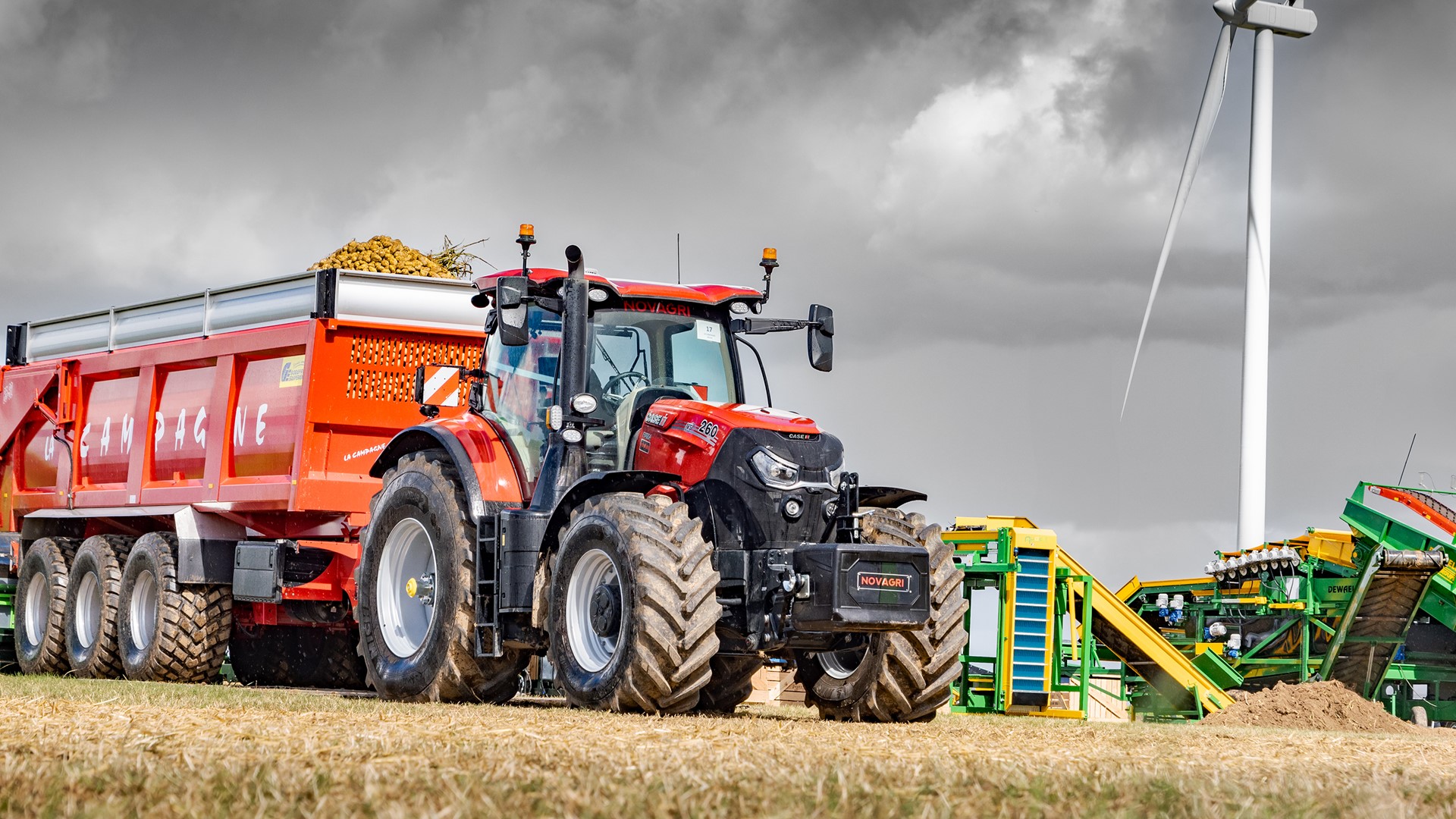 Case IH returns as exclusive sponsor and supplier to PotatoEurope 2025