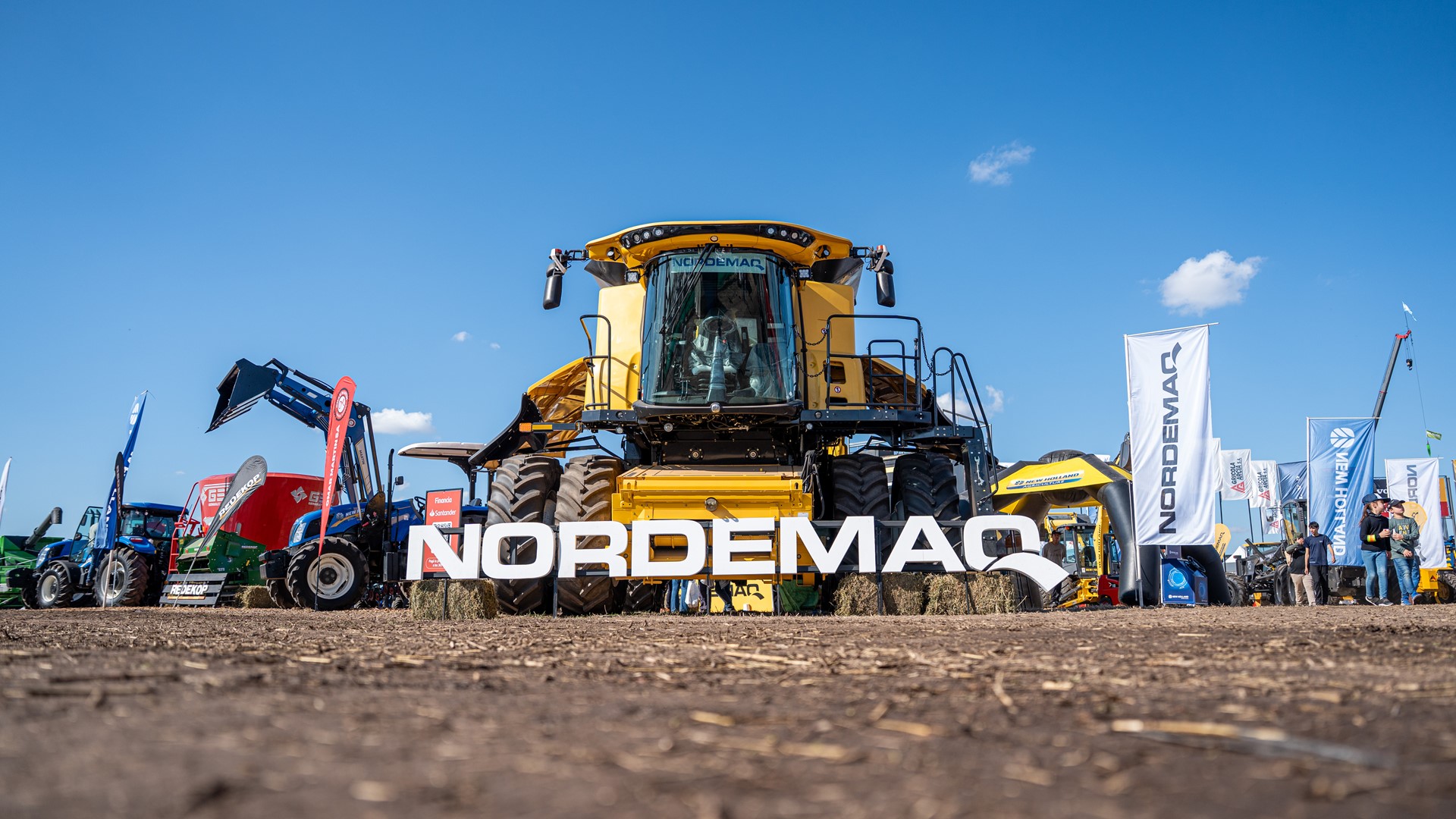 New Holland y Nordemaq pisaron fuerte en Agronea 2025