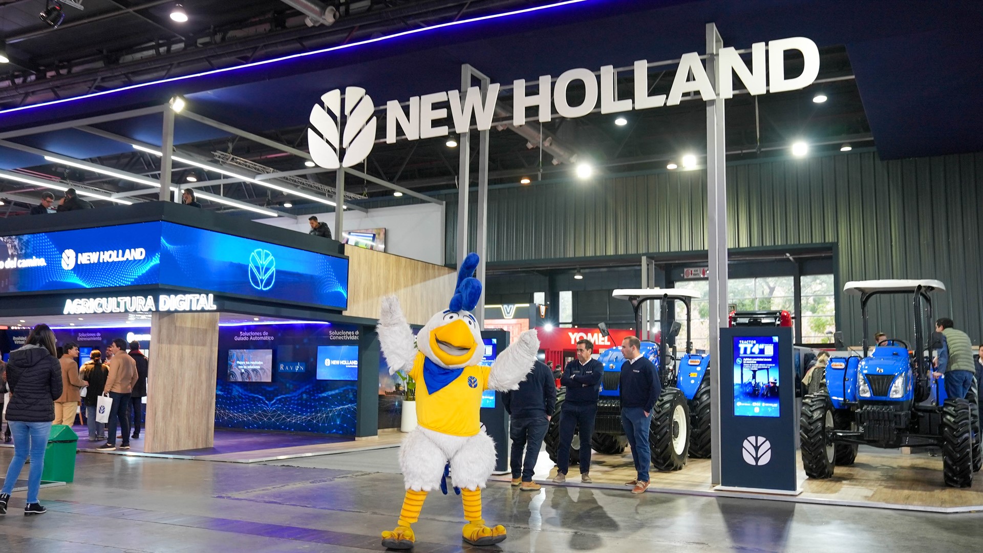 New Holland presenta una amplia gama de productos y actividades para toda la familia en la Expo Rural 2025