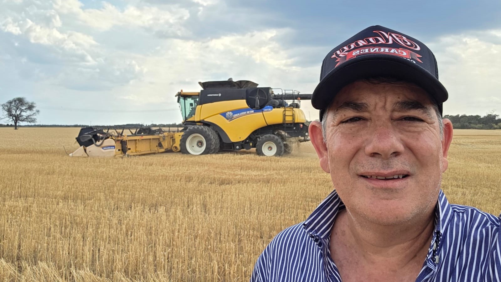De la mano de Roberto Mario Polentarutti y su CR 7 90 arranc la cosecha en el norte argentino
