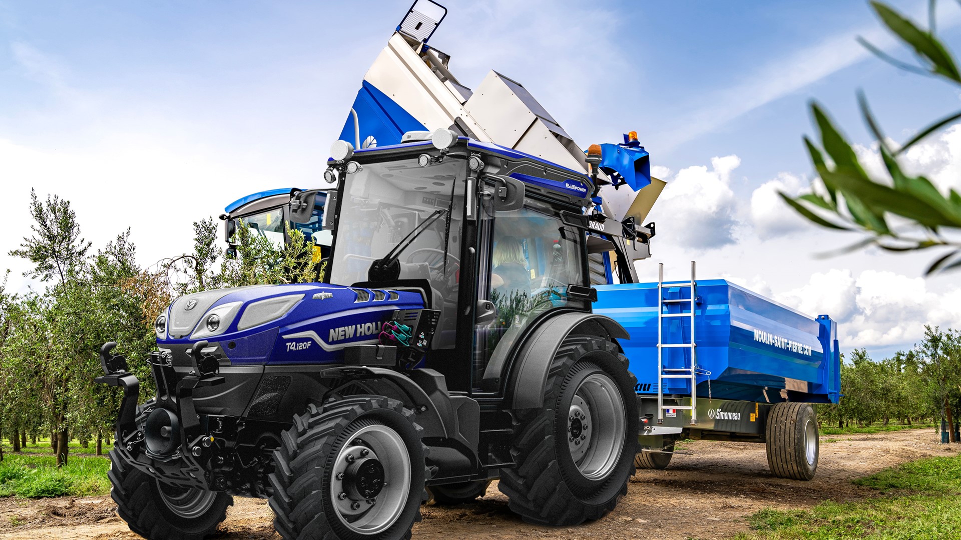 New Holland T4120F Auto Command
