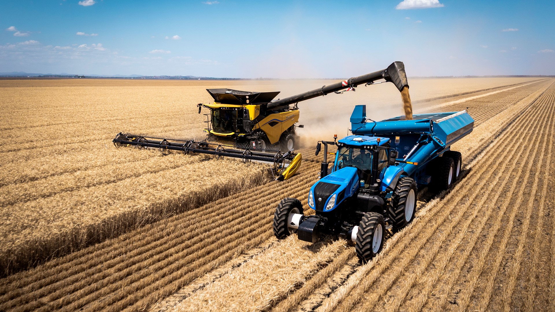 New Holland CR10 debuts at Dalby