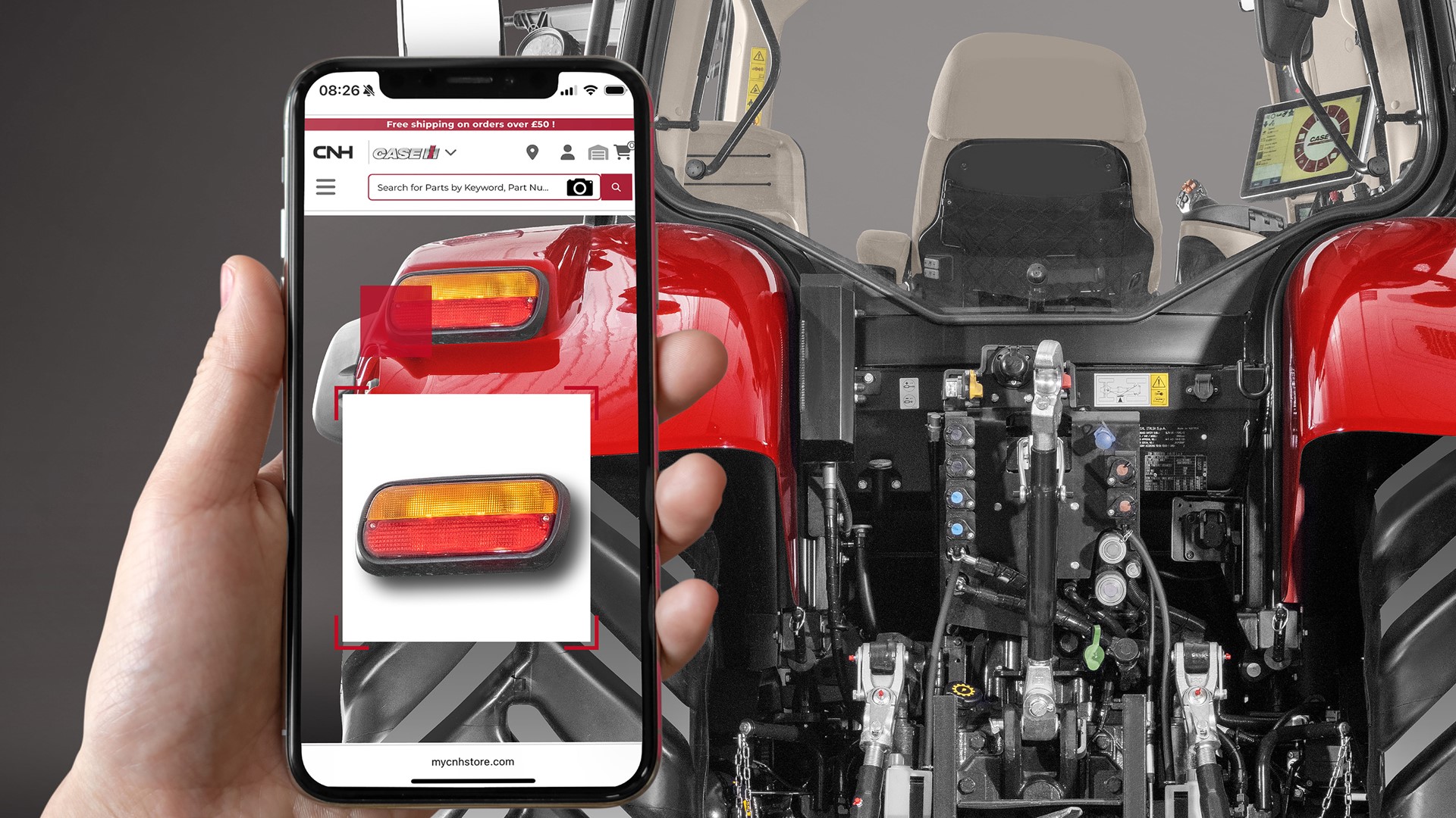 Smart Swift and Simple Case IH Brings AI Innovation to Parts Search with New mycnhstore Features at Agritechnica 2025