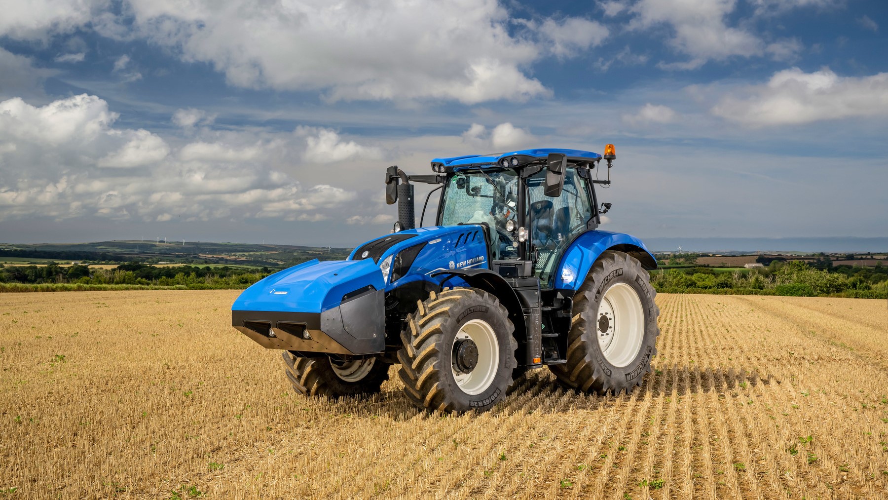 New Holland ganha pr mio nacional de sustentabilidade com trator movido a biometano