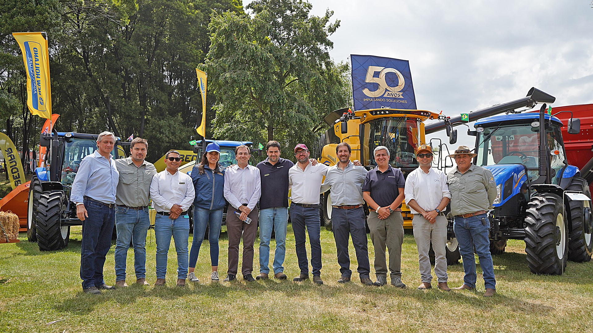 New Holland presento una amplia gama de productos en SAGO Fisur junto a SKC