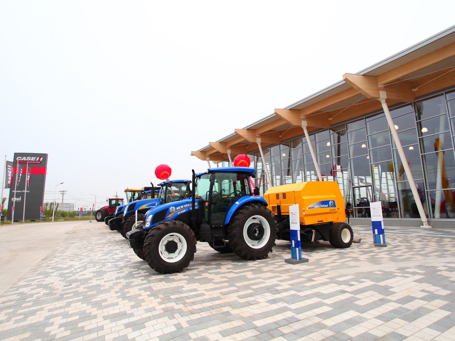 New Holland Agriculture outside of the new CNH Industrial agricultural
