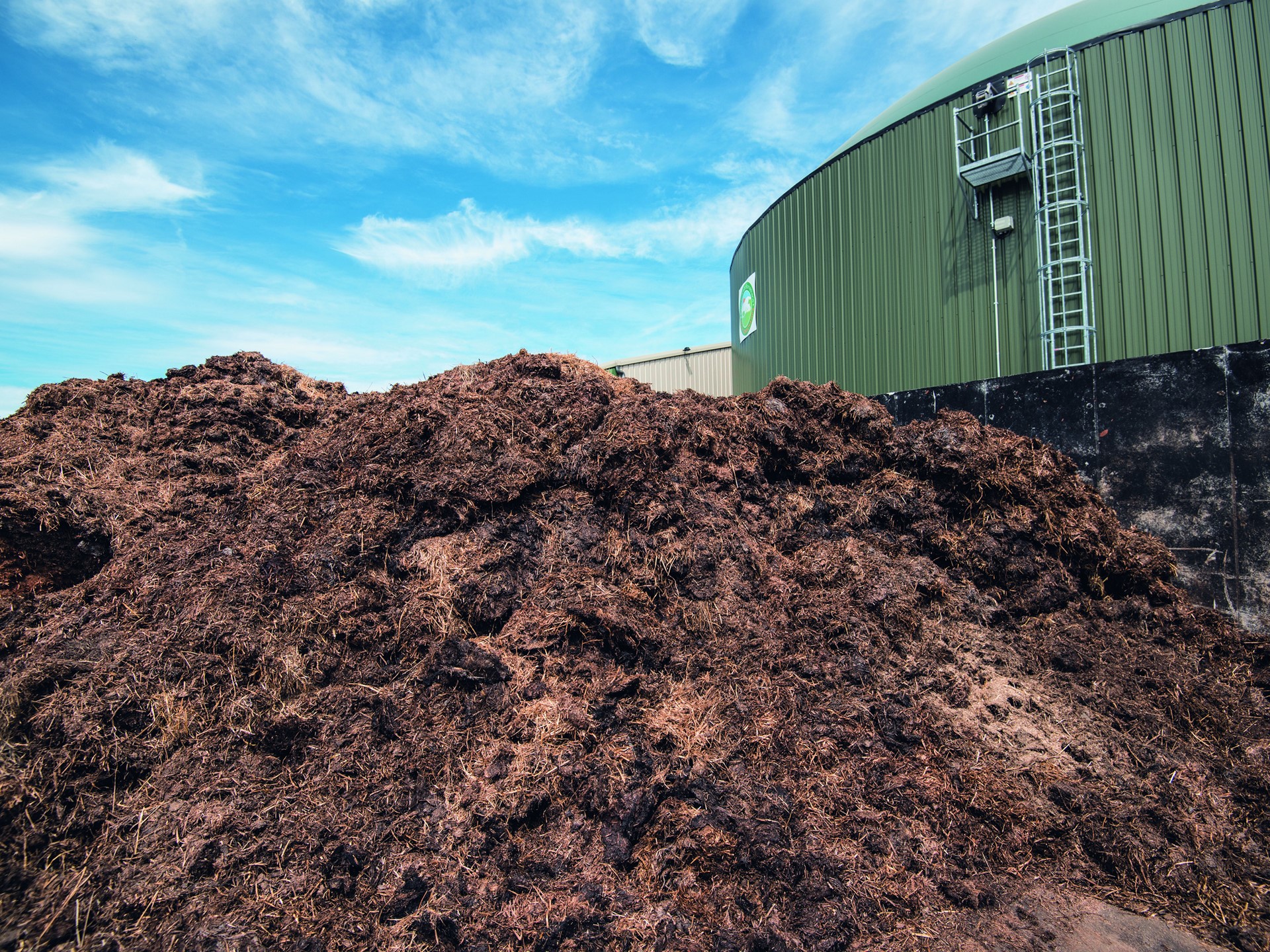 Animal waste can be repurposed and fed into the biodigester to generate  biogas